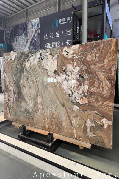 Kinawa Violet Marble Mahal Batu Ungu