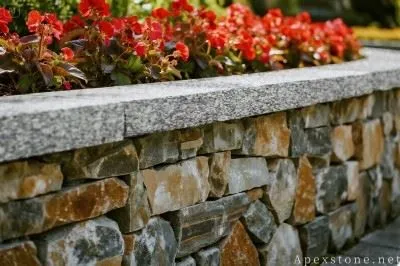 Pelapisan Dinding Granit Kelabu 2 Inci