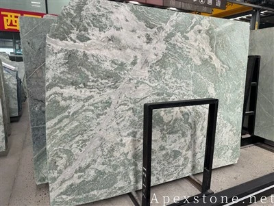 Kaunter Dapur Marmar Hijau Desert Emerald